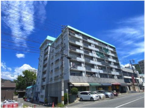 牛田コータースの外観|最寄り駅は「白島駅」2沿線可能！生活至便な立地で潤いのあるリバーサイド物件です！