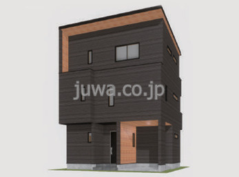 【新築分譲住宅】ふじみ野市南台14期の外観パース|完成用パース