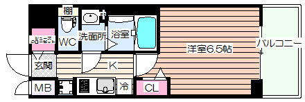 【間取り】 | プレサンス梅田北ディア