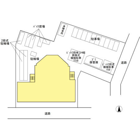 RisingplaceKameidoの区画図