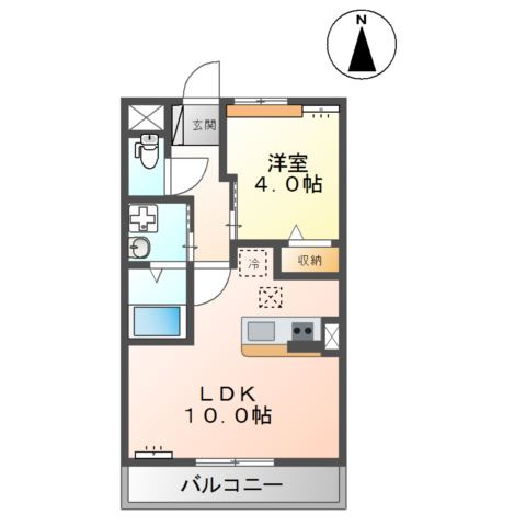 エヴァーヒルズの間取り