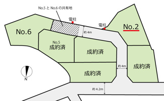 【土地図】 | 安芸郡府中町八幡３丁目No.２