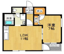 【間取り】 | アパートメント二階 （GoodHome）