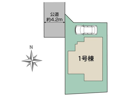 【区画図】 | 東大和市狭山5丁目/新築戸建て