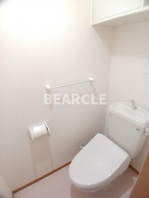 【トイレ】 | レジデンス　カレント　B | 落ち着いた色調のトイレです