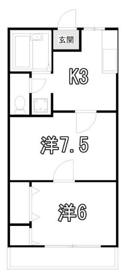 【間取り】 | エニーセ西青木