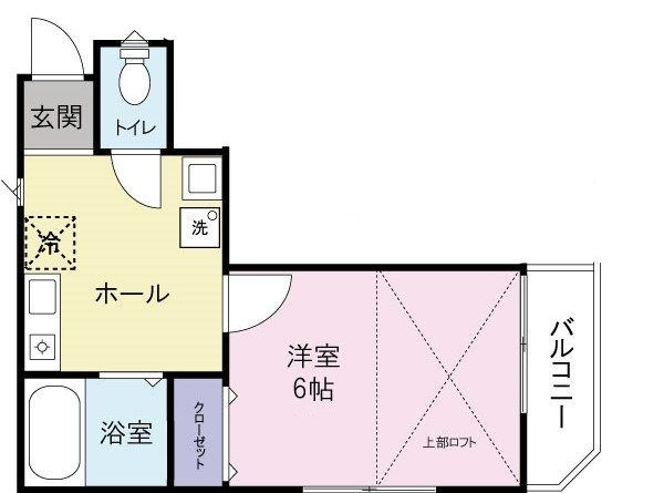 ベルカレッジの間取り|間取りです。