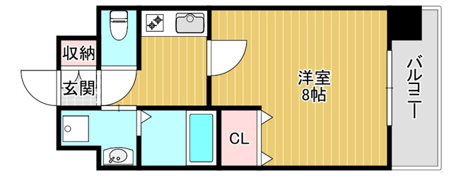 【間取り】 | W.O.B.KYOBASHI