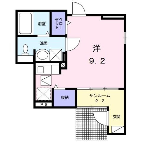 ユーマックスⅢの間取り