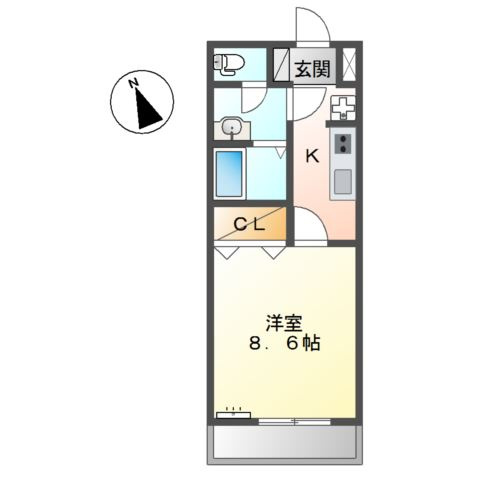 【間取り】 | イーストヒルズ田原Ⅲ