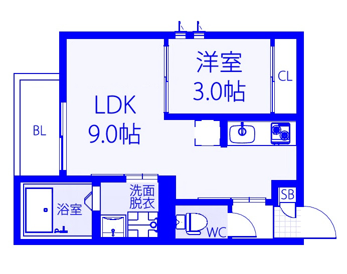 REGALEST宮原の間取り