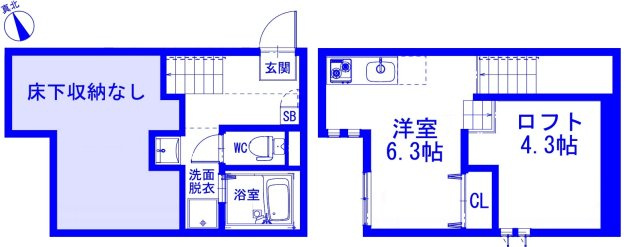 RIZEST 東大宮の間取り