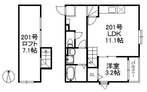 【間取り】 | パサージュ竹下　★プライスホームなら仲介手数料が割引価格です！★