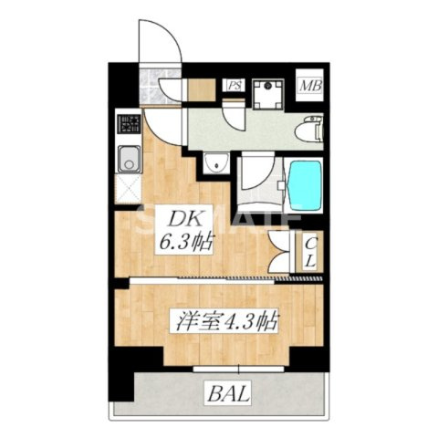 PREMIUM CUBE王子神谷の間取り|間取り☆