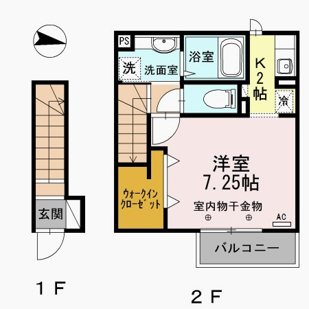 アーバンライフⅡの間取り