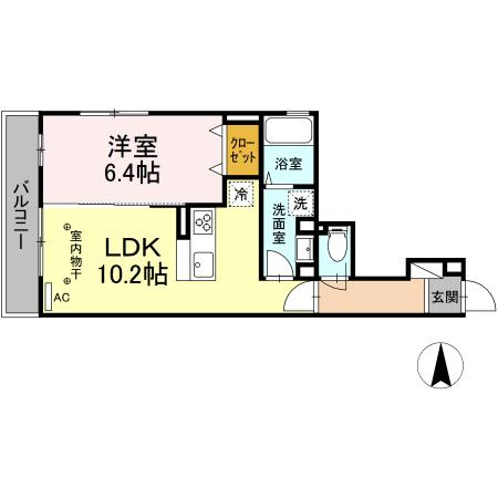 渚の間取り