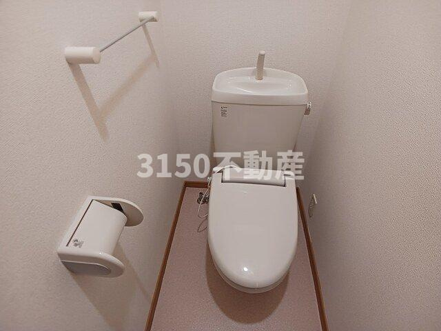 サウスリヴァーＹ　Ｂのトイレ|落ち着いた色調のトイレです