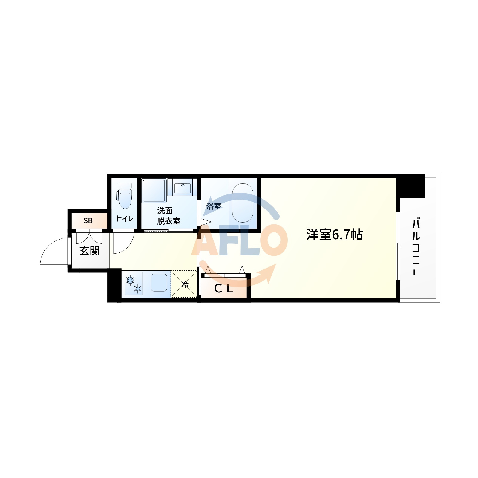 CREST TAPP 野田の間取り|CREST TAPP 野田　間取り