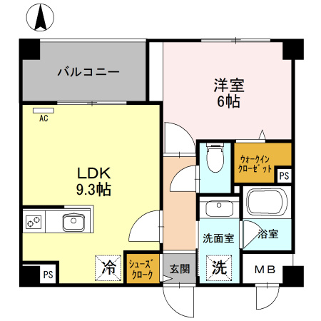 【間取り】 | メープルスクエア心斎橋