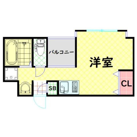 【間取り】 | フレアコート北浜