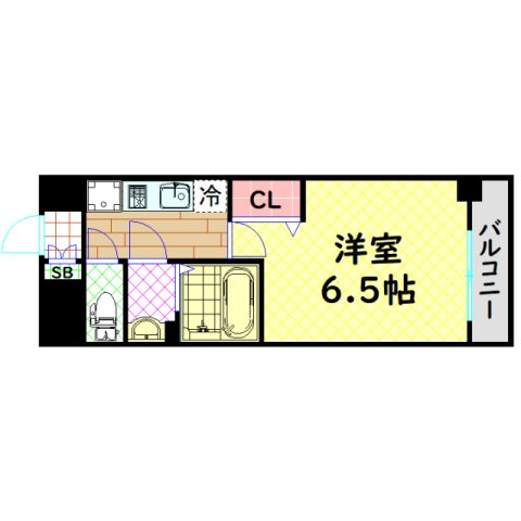 【間取り】 | レシオスなんばVOGUE