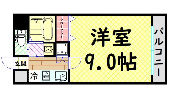 【間取り】 | モノトーン難波