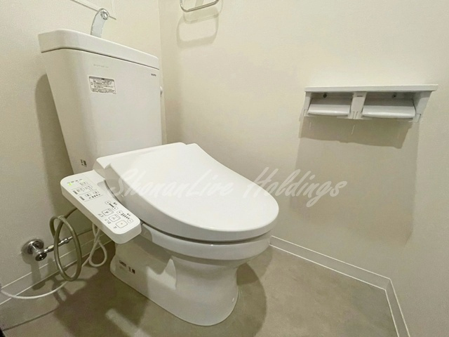 厚木市中町４丁目の賃貸マンションのトイレ