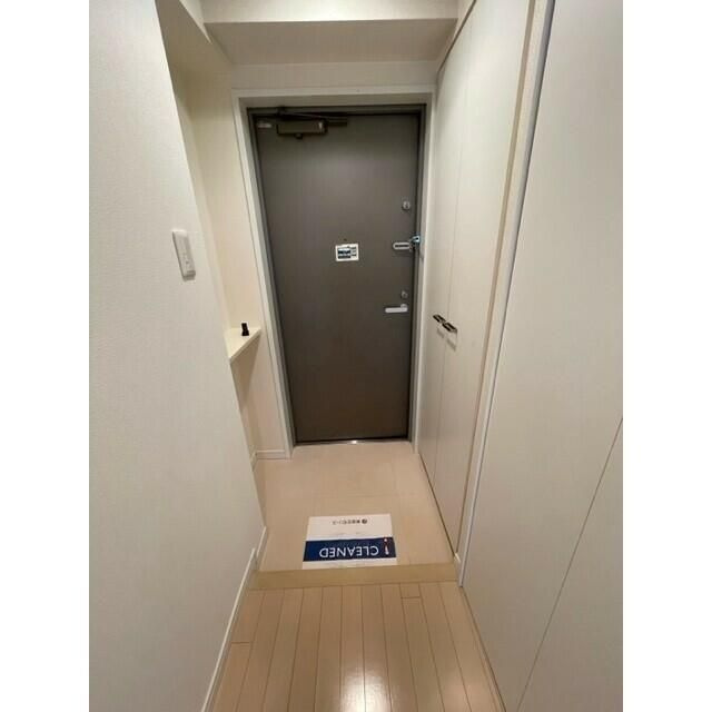 コンフォリア大森鹿島の玄関