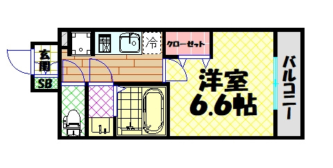 【間取り】 | プレサンス四天王寺前夕陽ヶ丘アクティ