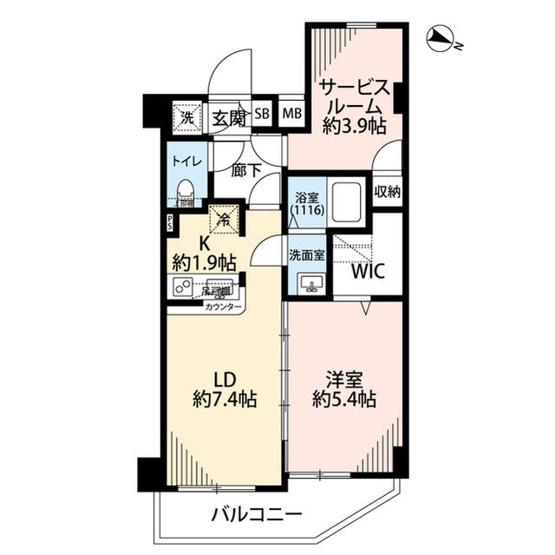 【間取り】 | プレール・ドゥーク東品川