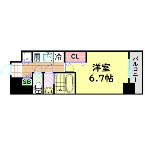 【間取り】 | エスリード松屋町SOUTH