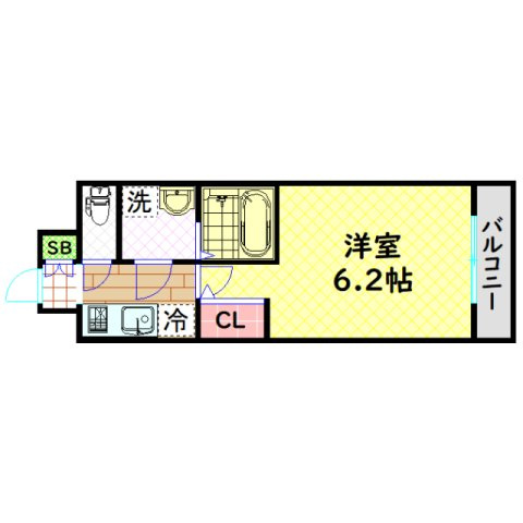 【間取り】 | エスリード難波ザ・メゾン
