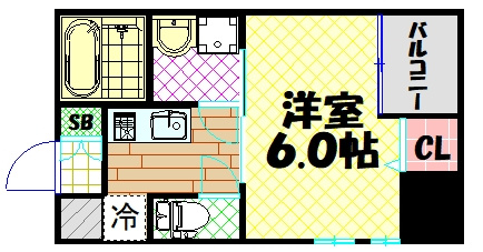 【間取り】 | エスリード難波ステーションゲート　サウステラス