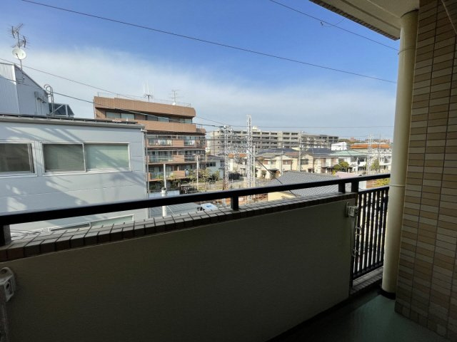 芦屋ニューコーポⅠのバルコニー