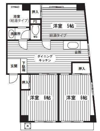【間取り】 | 第２まつしまハイツ