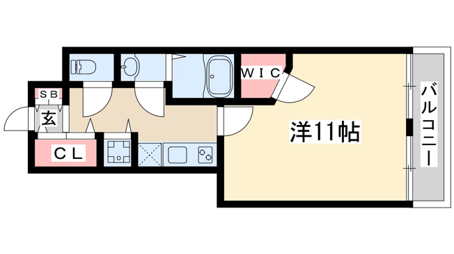 【間取り】 | プルメリア江坂