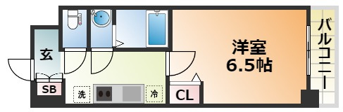 アドバンス神戸レイソレの間取り