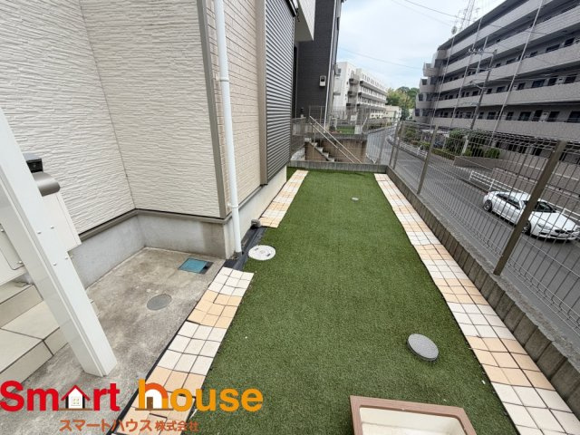 海老名市上今泉　築浅リフォームの庭|お庭での家庭菜園・ガーデニングを通じて、お子様と一緒に育てていくと、思い出も増えていきそうですね♪
