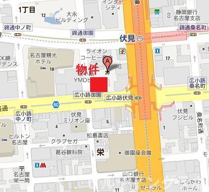 広小路ＹＭＤビルの地図