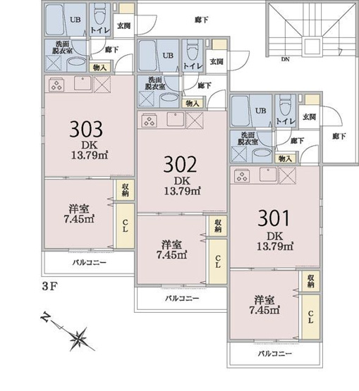 【間取り】 | フォレスト上鶴間