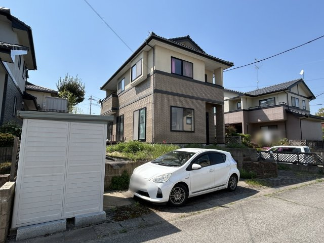 中古戸建　郡山市富久山町福原字陣場　行徳小・明健中の外観|【リフォーム中】これから外壁塗装を行う予定です！