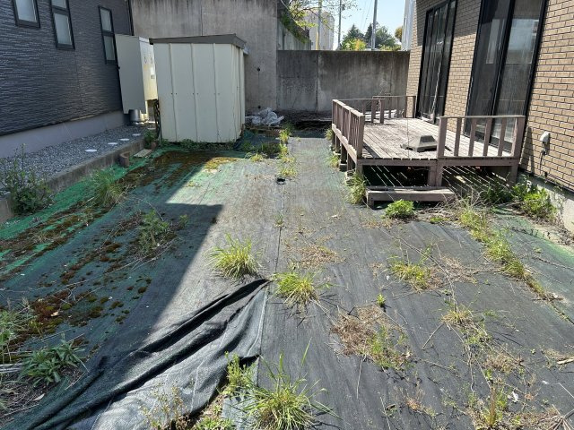 中古戸建　郡山市富久山町福原字陣場　行徳小・明健中の庭|【リフォーム中】