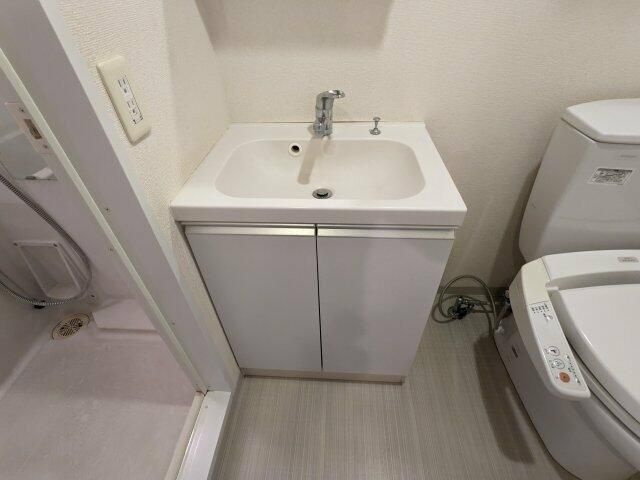 プレミアムキューブ東十条アリアの洗面所