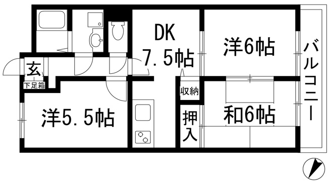 【間取り】 | アウスレーゼ瑞穂
