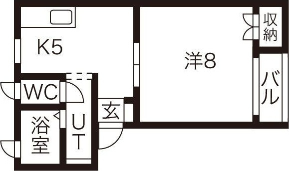 クレドール B棟の間取り