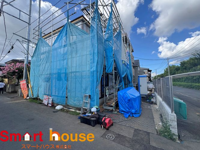 座間市ひばりが丘　新築１棟の前面道路含む現地写真|モデルハウスご案内可能♪
お気軽にお問い合わせください！