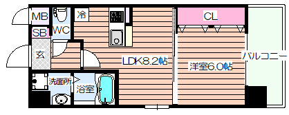 【間取り】 | アドバンス新大阪Ⅲ