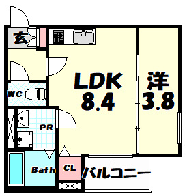 【間取り】 | ルアナ新神戸