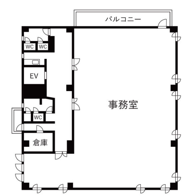 勢州館金山ビルの間取り