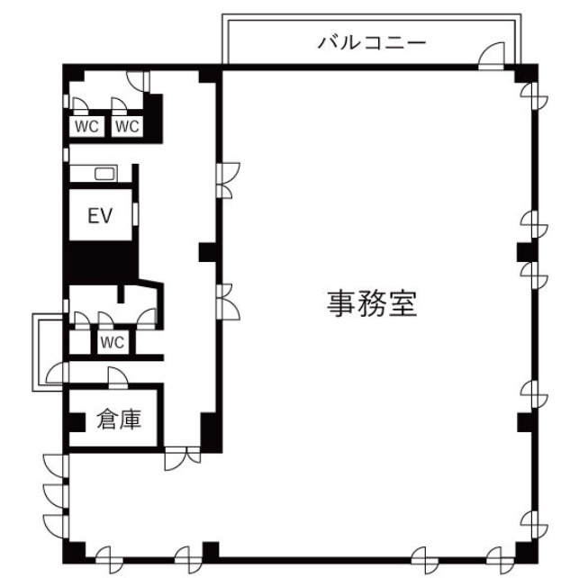 勢州館金山ビルの間取り